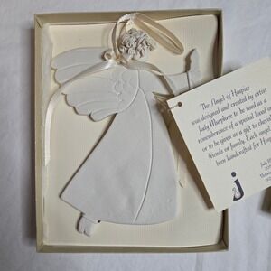 Judy Murphree Angel of Hospice Ornament Remembrance Gift Handcrafted in box